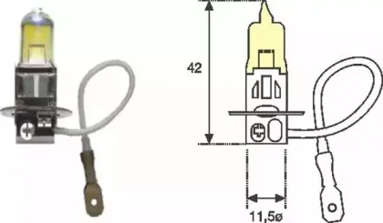 002573100000 MAGNETI MARELLI Лампа накаливания, противотуманная фара